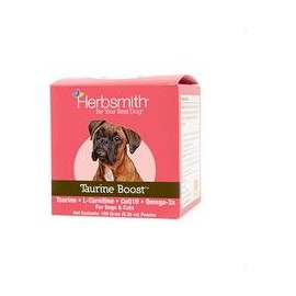 b07mgkjx5q Herbsmith Taurine Boost - Soporte cardíaco y cardiaco para perros y gatos - Suplemento de taurina para la salud del c
