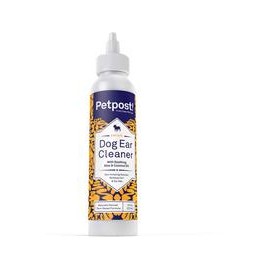 b01a3ksges Toallitas limpiadoras de oídos de la marca Petpost para perro y gato, solución de aceite de coco natural, el mejor re