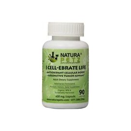 b00i5c79cw Natura Petz I cell-ebrate Vida Antioxidante Celular Boost, adjunctive tumor Apoyo para adultos mascotas, 90 Cápsulas,