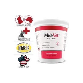 b01hgqq856 healthypets mela-vet Melatonina Chews suave para perros & gatos, 120 count-mascotascapitan-PerrosExpand child menu
