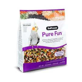 b01gvvjjdu ZuPreem - Alimento para pájaros medianos para aves de amor, quakers, pequeños conorios y cacatúas | potente mezcla de