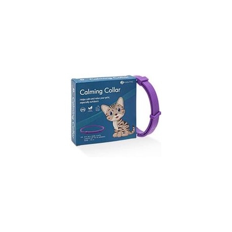 b07w6zh8b5 KOOLTAIL - Collar calmante para gatos, ajustable para aliviar la ansiedad, feromona para tu mascota que dura calma na