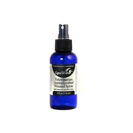 b00vz66pvg Equisilver Vet - Spray de herida formulado para perros y gatos | Alivio para puntos calientes, infecciones de la piel