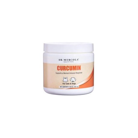 b00qwecz2y Dr. Mercola Curcumin para mascotas – con Curcumin MICROACTIVE de Cúrcuma – Sistema Inmune Booster para perros & gatos