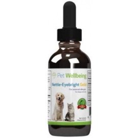 b01nawz6jy Pet bienestar – nettle-eyebright de oro para gatos – Natural apoyo para Feline alergias – 2OZ (59ml)-mascotascapitan-