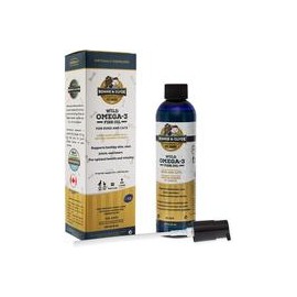 b01lvxtut1 Wild Omega 3 Aceite de pescado para perros y gatos Suplemento – a tus mascotas les encantará el sabor – Natural no oy