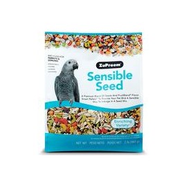 b01gvvjjcg ZuPreem Alimento Sensible para aves pequeñas, medianas y grandes, loros y conures | Mezcla premium de semillas y pell