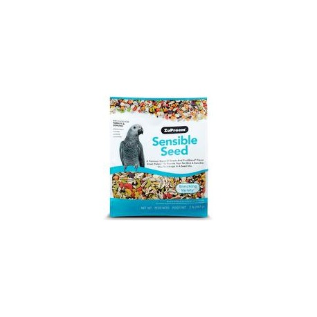 b01gvvjjcg ZuPreem Alimento Sensible para aves pequeñas, medianas y grandes, loros y conures | Mezcla premium de semillas y pell