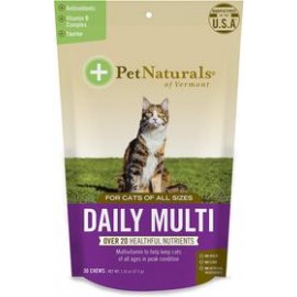 b015xml4pe Natural Pet Daily Multi for Cats, Multivitamin Chew, 30, none-mascotascapitan-PerrosExpand child menu