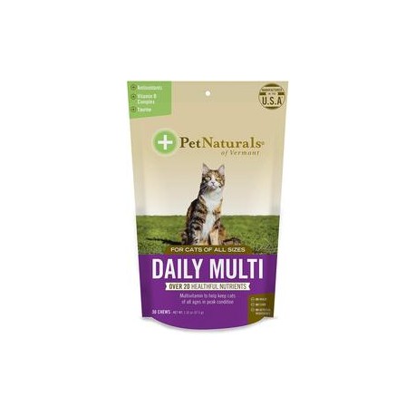 b015xml4pe Natural Pet Daily Multi for Cats, Multivitamin Chew, 30, none-mascotascapitan-PerrosExpand child menu