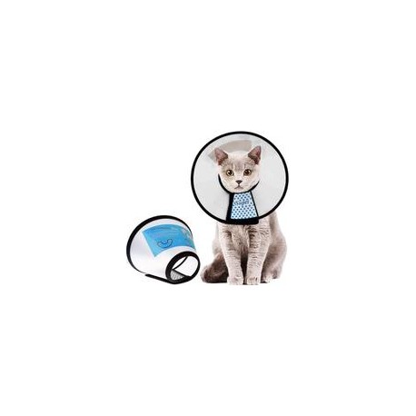 b07vsf6m14 Supet Cat Cone Adjustable Pet Cone Pet Recovery Collar Comfy Pet Cone Collar Protective Collar for After Surgery Anti
