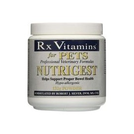 b00pgorx64 Rx Vitaminas para mascotas Nutrigest para perros y gatos – Ayuda a apoyar la salud intestinal y digestiva adecuada – 