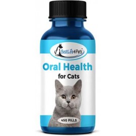 b07zhljkdv Oral Health for Cats Dental Treatment - Natural Stomatitis and Gingivitis Solution is Highly Effective for Feline Mou