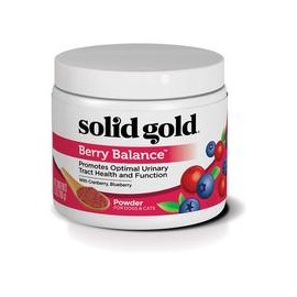 b0006n9j7g Solid Gold Berry Balance Supplement Powder for Urinary Tract Health with Cranberries & Blueberries for Dogs & Cats-ma