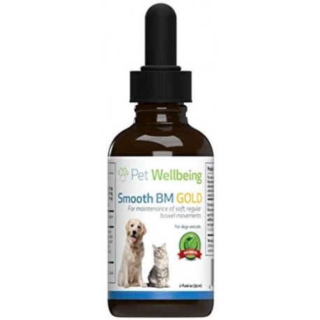 b01muefofi Pet bienestar Smooth – BM Gold para gatos Natural estreñimiento Apoyo para Felines – 2OZ (59ml)-mascotascapitan-Perro