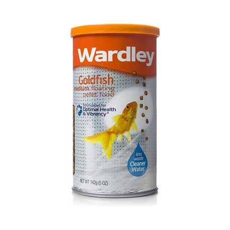 b0002aru6a Wardley Goldfish - Alimento flotante para pellets (tamaño mediano, 5 onzas)-mascotascapitan-PerrosExpand child menu