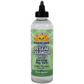b01hsmwlqs Bodhi Dog Natural Pet Ear Cleaner para perros y gatos | Tratamiento de eucalipto y aloe vera para orejas ácaros, hong