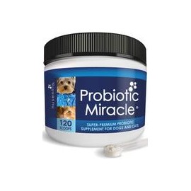 b002v0nx2o nusentia Probiotics Probiotico milagro Premium Fórmula para Wellness de apoyo para perros y gatos, 44 Gramos de polvo