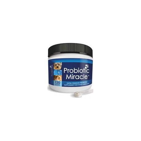 b002v0nx2o nusentia Probiotics Probiotico milagro Premium Fórmula para Wellness de apoyo para perros y gatos, 44 Gramos de polvo