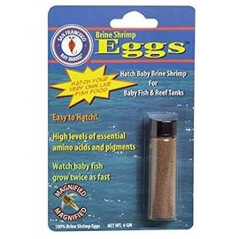 b007pgplxs Frasco de huevos de camarones salados San Francisco Bay ASF65031 para peces bebé y tanques de arrecife, 0.21 onzas, P