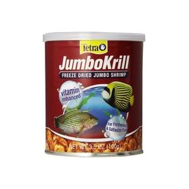 b00025k0ye Tetra JumboKrill - Camarón jumbo, secado congelado, 3.5 onzas, natural para peces de acuario-mascotascapitan-PerrosEx