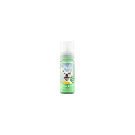 b00379kt4i TropiClean Fresh Breath Fresh Mint Espuma Dental Lavado y Ambientador para Mascotas-mascotascapitan-PerrosExpand chil