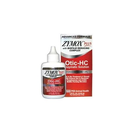 b01fy17vxs NUEVO zymox Plus otic-hc 1,25 fl. oz hydrocortisone 1.0% Dog Cat Ear otitis Tratamiento-mascotascapitan-PerrosExpand 