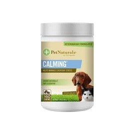 b01hgqp6ko Pet Naturals of Vermont - Suplemento calmante y de apoyo comportamental para perros y gatos, 160 mordeduras-mascotasc