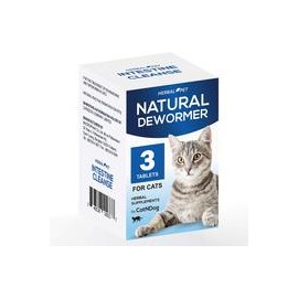 b07w2wlp6t HERBALPET Suplementos para la salud | Alternativa natural de desparasitador de gatos | Limpieza intestinal | Funciona
