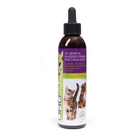 b00198ssmo UroMAXX Urinaria Tract, Kidney & Bladder Fórmula para gatos y perros 6oz-mascotascapitan-PerrosExpand child menu