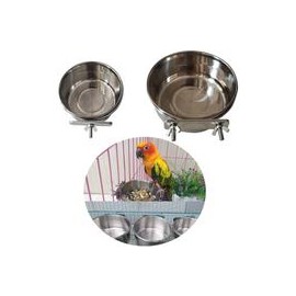b081kqqg6h 10 oz y 30 oz 2 unidades de comedero para pájaros con abrazadera, comedero para pájaros de alimentos y agua, recipien