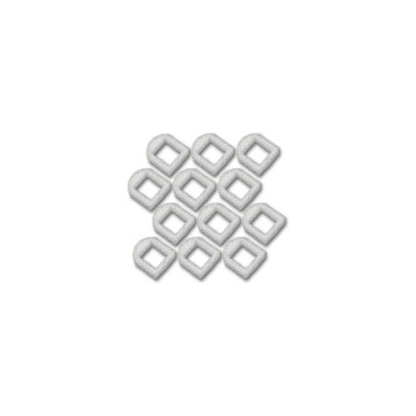 b00xdcnpay 12 prefiltros de espuma para fuente de agua Drinkwell Lotus, Avalon o Pagoda de acero inoxidable 360 (color blanco)-m